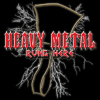 Heavy Metal (best on dark shirts)