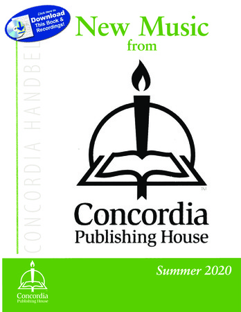 Concordia Publishing House - Summer 2020
