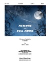Meteors and Full Moon