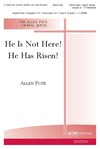 He Is Not Here He Has Risen