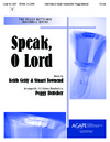 Speak O Lord