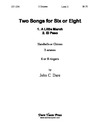 Two Songs for Six or Eight 