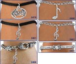 Musical Motif Bracelets