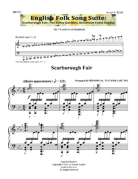 Scarborough Fair is a traditional English song covered and