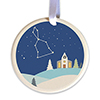 Ringing with the Stars Ceramic Ornament