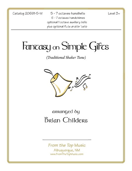 Simple Gifts Sheet Music, Traditional Shaker Hymn